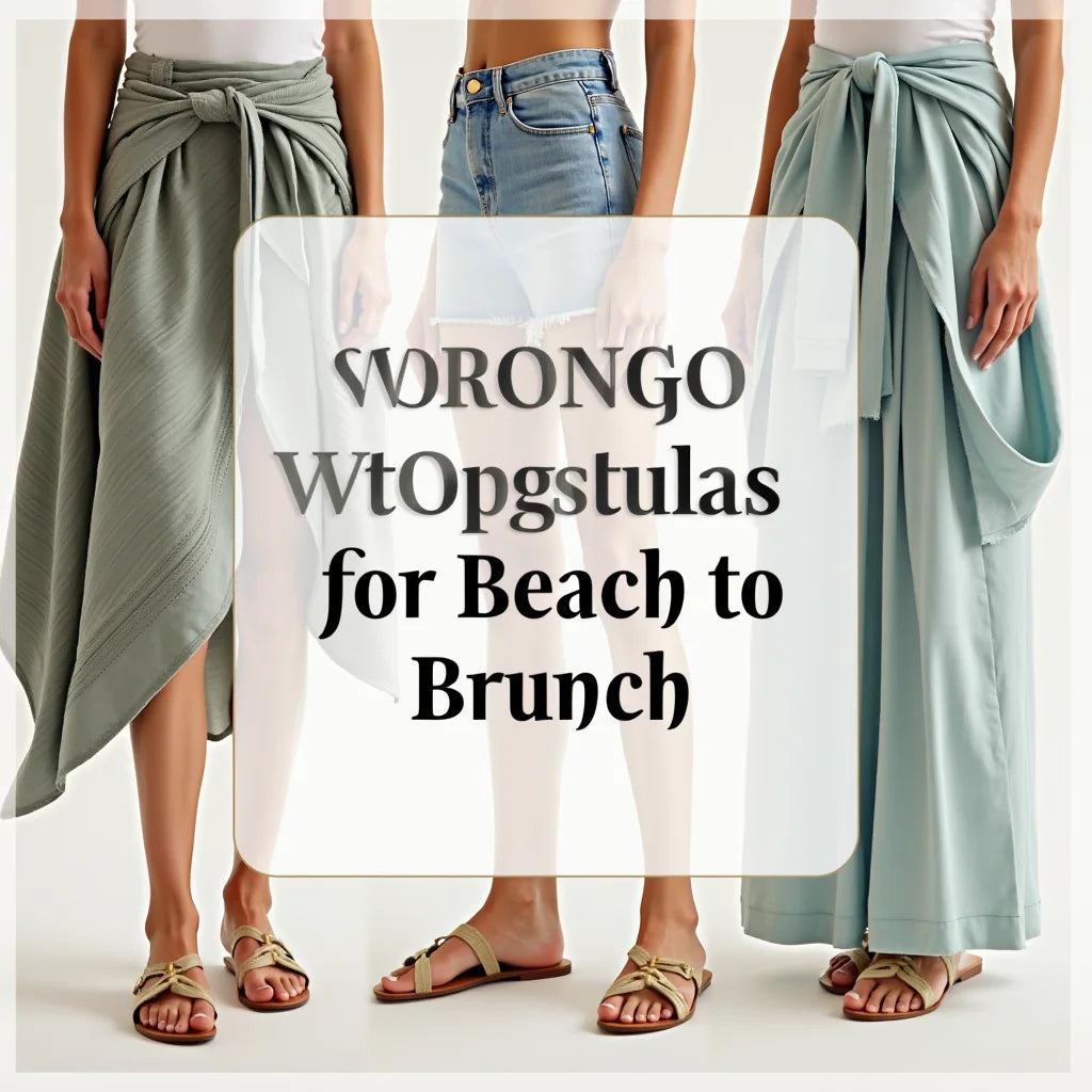 Sarong Wrap Skirt - Sarong Wrap Skirt Style Formulas for Beach to Brunch