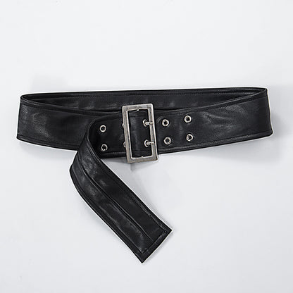 Spring Slim Fit Belt off Neck Faux Leather Zipper Tube Dress - Iyanka