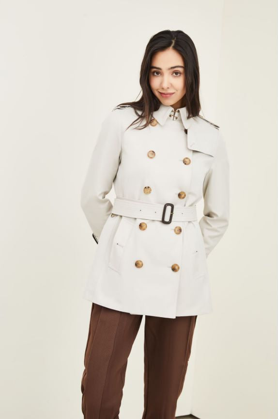 Element Trench Coat for Women Mid Length Fried Street Small British Spring Autumn Coat Women - Iyanka
