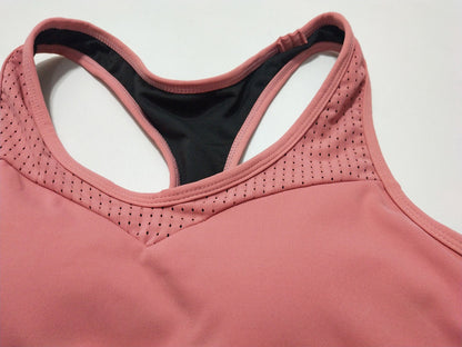 One Piece Fixed Chest Pad Sports Underwear Women Large Package Shaping Running Yoga Workout Bra Thin Cup - Iyanka