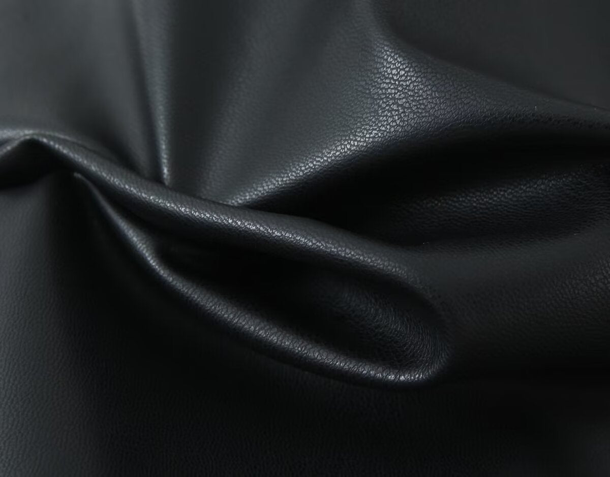 Autumn Winter Sexy Sexy Faux Leather Strap Dress Women High Waist Slimming A Line Dress Base - Iyanka
