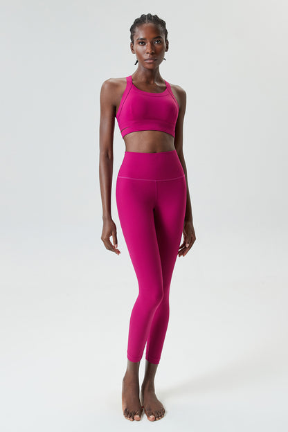 High Strength Shockproof Yoga Suit Women Tight Sports Fitness Running Clothes Quick Drying Clothes Two Piece Suit - Iyanka