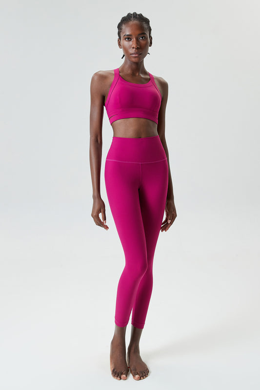 High Strength Shockproof Yoga Suit Women Tight Sports Fitness Running Clothes Quick Drying Clothes Two Piece Suit - Iyanka