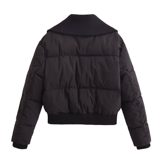 Autumn Thread Decoration Long Sleeve Cotton Jacket Cotton Padded Women Clothing - Iyanka