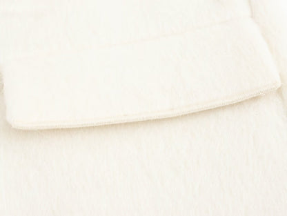 Autumn Fashionable Casual Soft Artificial Fur Effect Straight Cut Blazer - Iyanka