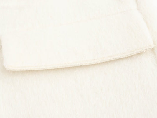 Autumn Fashionable Casual Soft Artificial Fur Effect Straight Cut Blazer - Iyanka