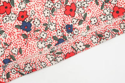 Winter Women Clothing Slim Short Sleeve Print Dress