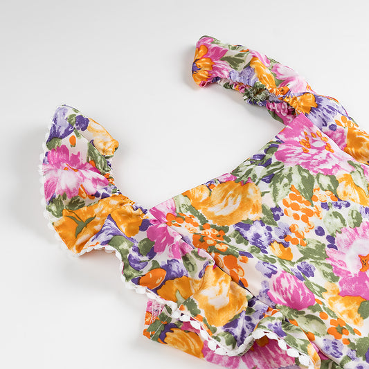 Spring Summer Women Clothing Sexy Printed Short Slim Slimming Dress