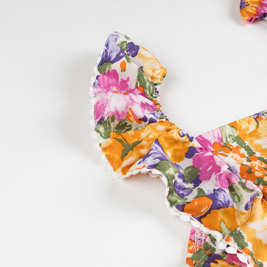 Spring Summer Women Clothing Sexy Printed Short Slim Slimming Dress
