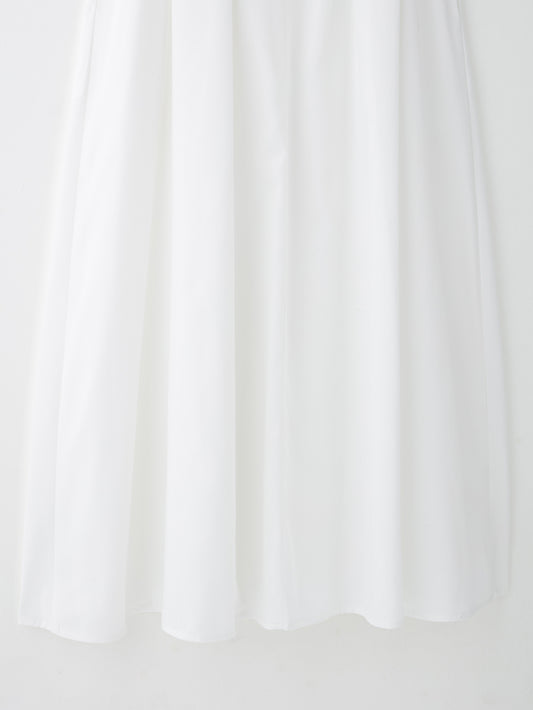 Women Solid Color Tied Shirt Midi Dress