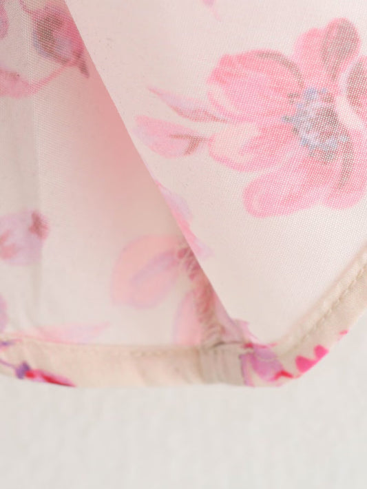 Women Clothing Spring Floral Print Sleeveless Dress