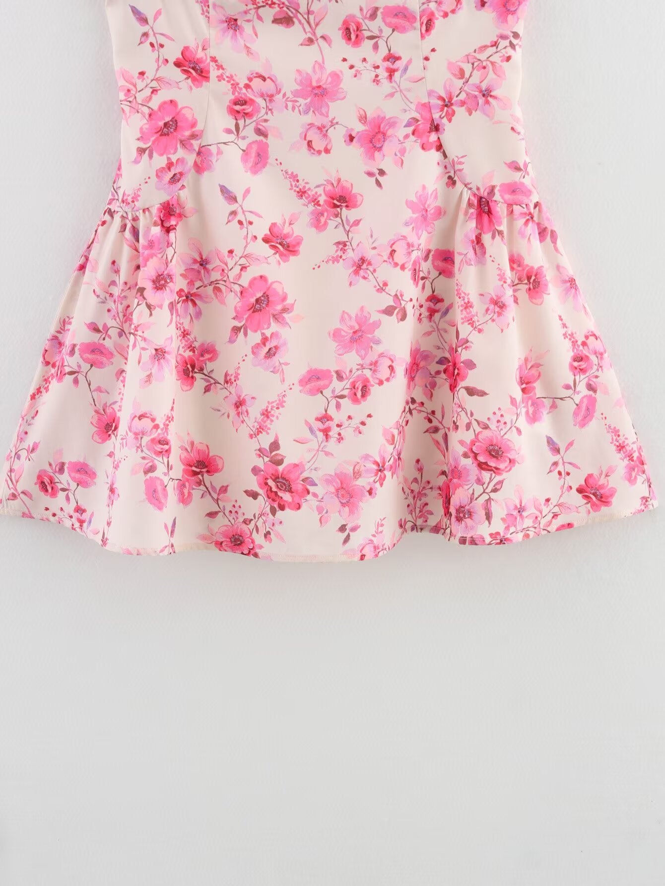 Women Clothing Spring Floral Print Sleeveless Dress
