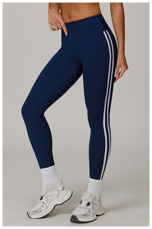 Nude Feel Yoga Trousers Slimming Quick Drying Cycling Fitness Pants Running Sports Tight Trousers Women - Iyanka