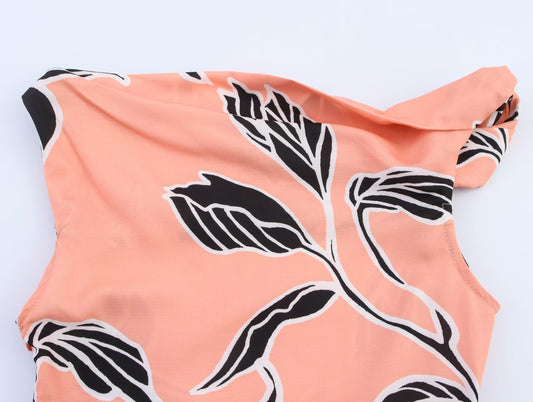 Women Clothing Blended Printing Mini Dress