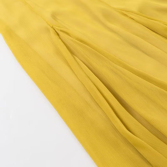 Summer Women Clothing Graceful Fashionable Long Midi Sling Dress