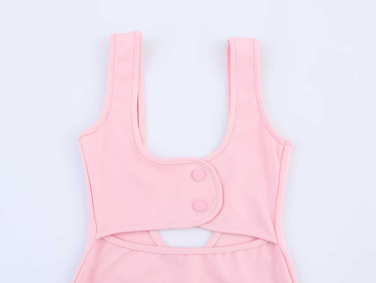 Women Clothing Opening Design Elastic Dress