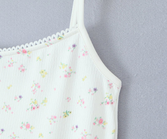 Women Floral Lace Summer Sweet Fresh Camisole Dress