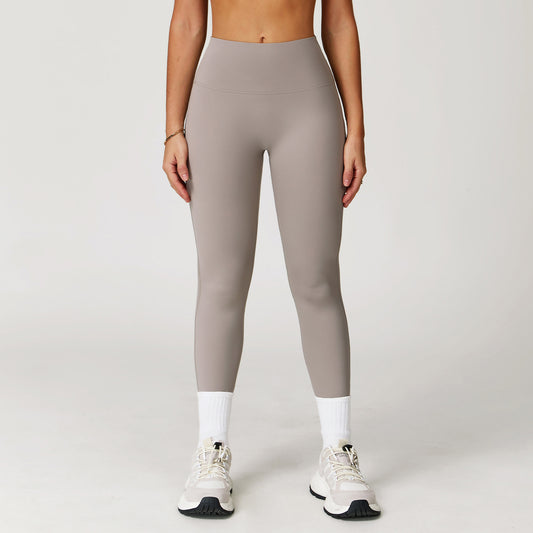 Nude Feel Yoga Trousers High Waist Hip Lift Slim Skinny Pants Women Running Exercise Workout Pants - Iyanka