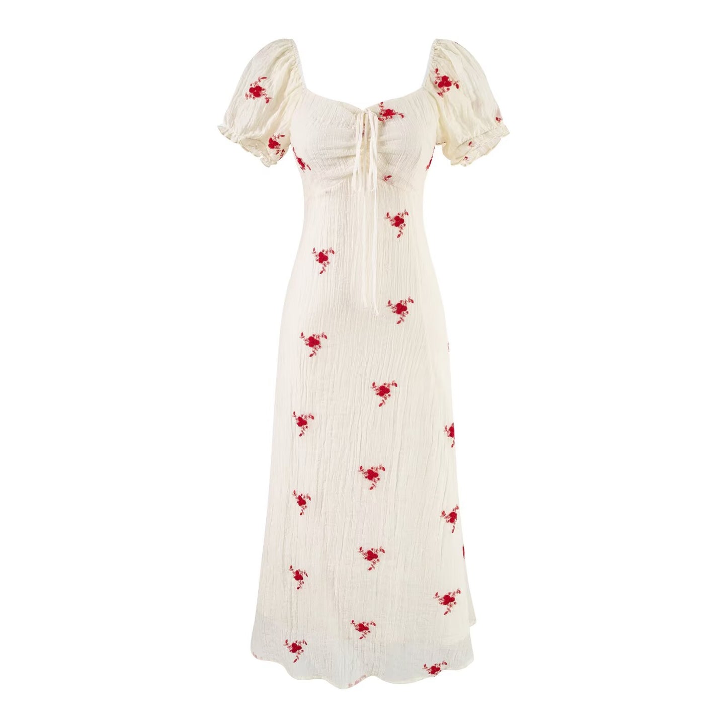 Sexy Romantic Printing A line Dress Women Holiday Slim Fit Slimming Dress