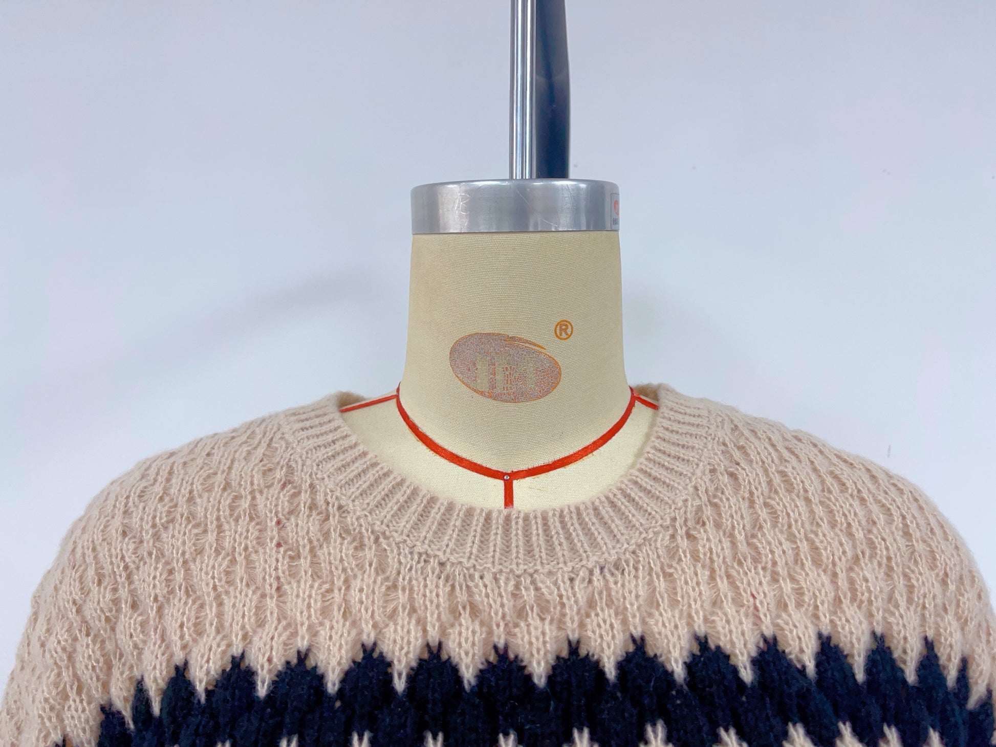 Autumn Winter Women Knitted Pullover Striped Trendy Loose Sweater - Iyanka