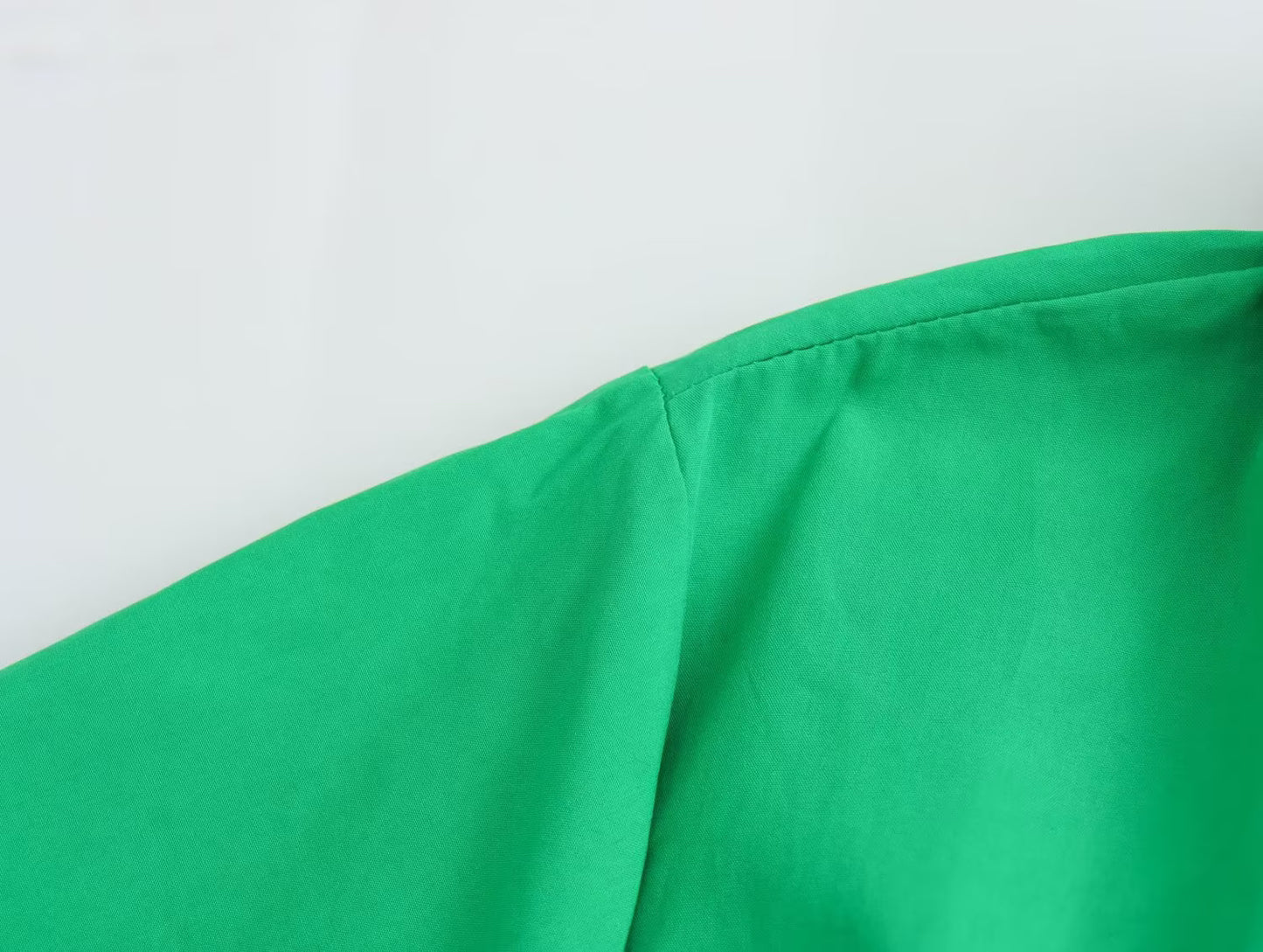 A line Mini Dress Women Summer Solid Color Loose Short Dress