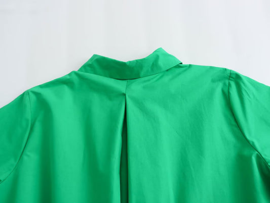 A line Mini Dress Women Summer Solid Color Loose Short Dress