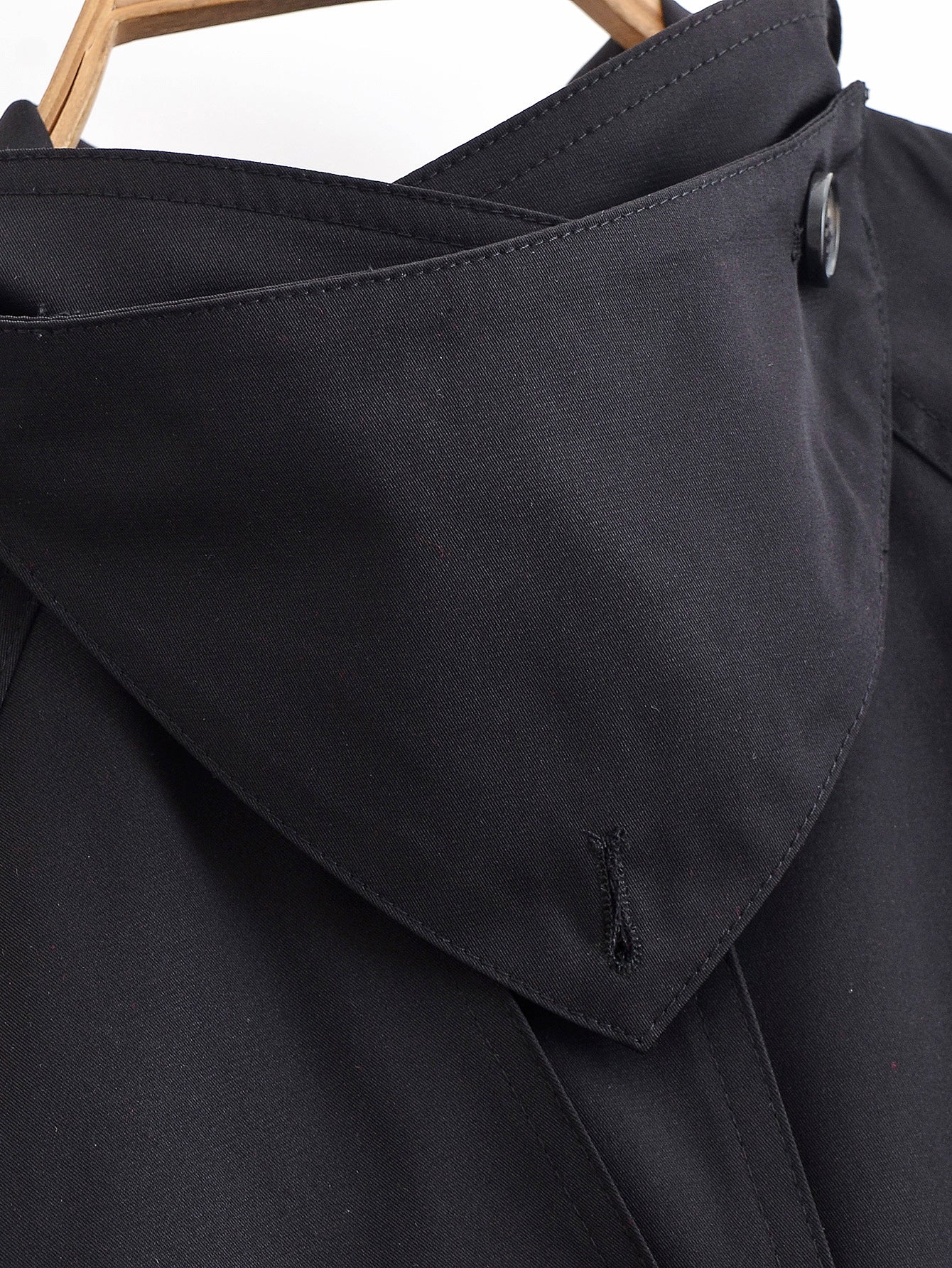 Autumn Women Overcoat Loose Solid Color Trench Coat - Iyanka