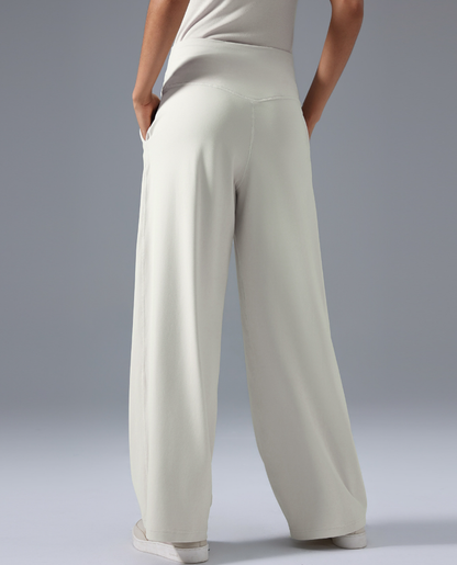Casual Loose All Match Wide Leg Pants High Waist Running Yoga Pants Quick Drying Breathable Exercise Workout Pants Women - Iyanka