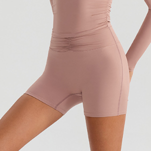Yoga Clothes Shorts Naked Women Feeling No Embarrassment Line Tight Sports Fitness Leggings Cycling Shorts - Iyanka