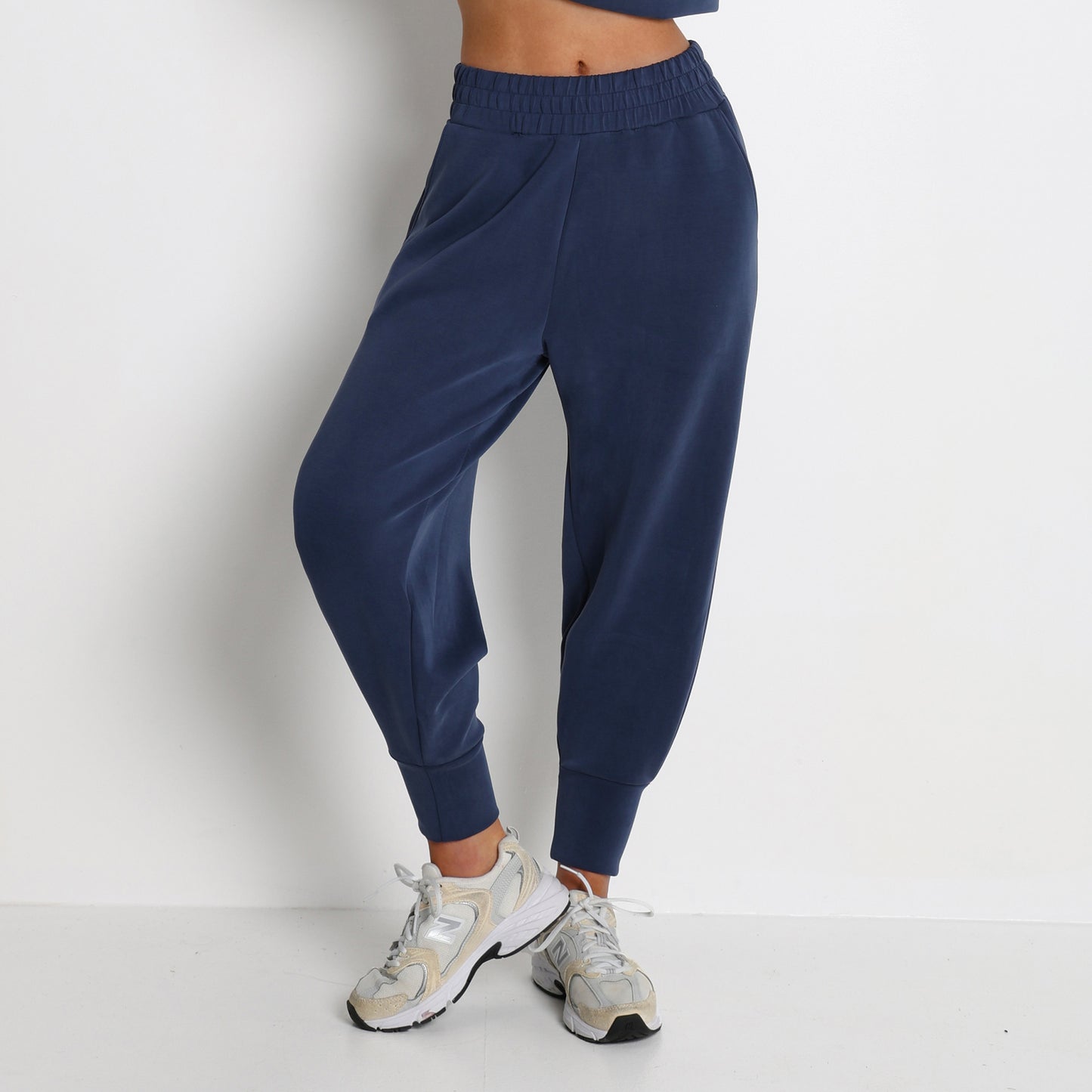 Zipper Half Open Collar Long Sleeve Sweatshirt Sweatpants Pullover Casual Two Piece Set - Iyanka