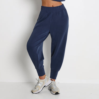 Zipper Half Open Collar Long Sleeve Sweatshirt Sweatpants Pullover Casual Two Piece Set - Iyanka