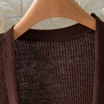 Women Knitwear Autumn Winter Women Clothing Knitted Cardigan Loose Solid Color Sweater Women - Iyanka