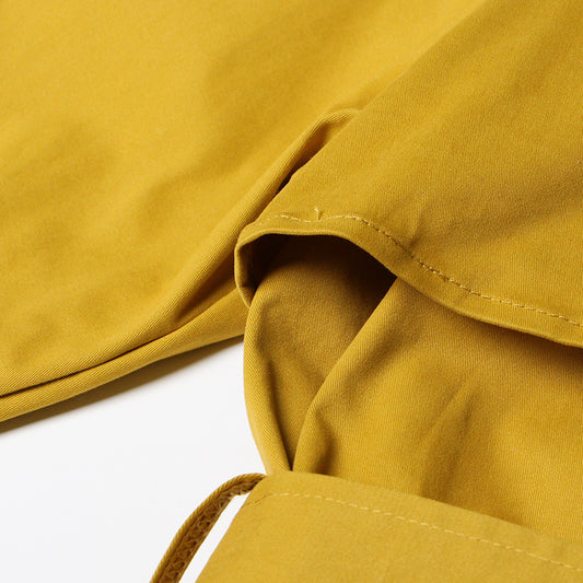 Mid Length Women Windbreaker Coat Autumn Winter High Grade Casual Solid Color All Matching Coat - Iyanka
