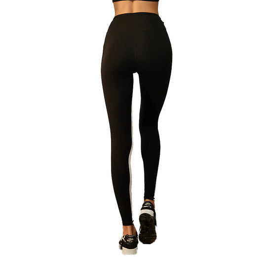 Tight Stretch Workout Pants Women Hip Lifting Sports Pants Stitching Design Yoga Training Pant Trousers - Iyanka