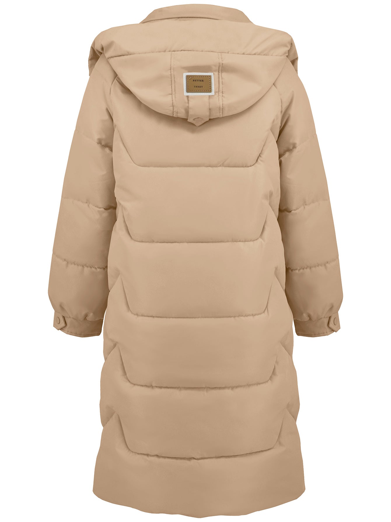 Women Clothing Autumn Winter Cotton Clothing Coat Thickened Long Sleeve Warm Hat Cotton Coat Coat Coat - Iyanka