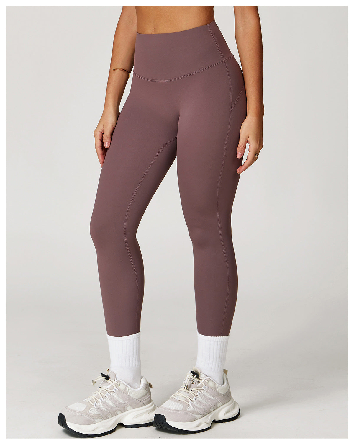 Nude Feel Yoga Trousers High Waist Hip Lift Slim Skinny Pants Women Running Exercise Workout Pants - Iyanka