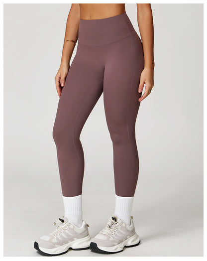 Nude Feel Yoga Trousers High Waist Hip Lift Slim Skinny Pants Women Running Exercise Workout Pants - Iyanka