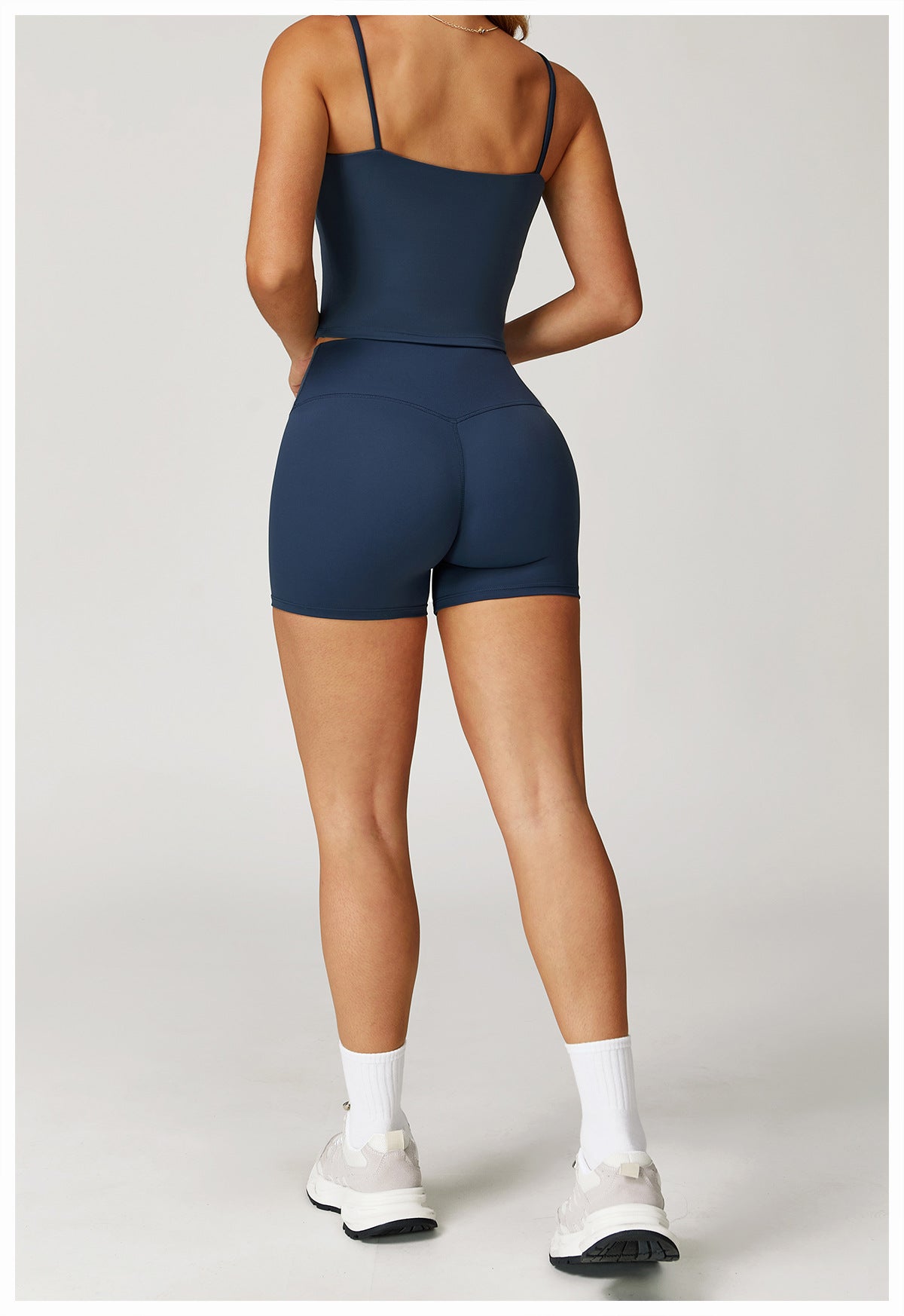 Brushed Yoga Vest Hollow Out Cutout Back Double Shoulder Strap Sports Vest Running Fitness Top Women - Iyanka