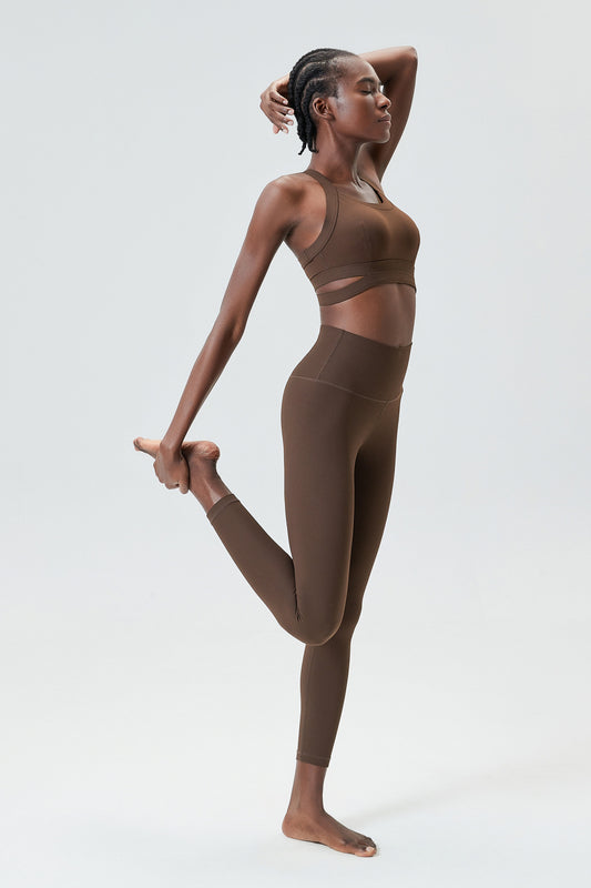 High Strength Shockproof Yoga Suit Women Tight Sports Fitness Running Clothes Quick Drying Clothes Two Piece Suit - Iyanka