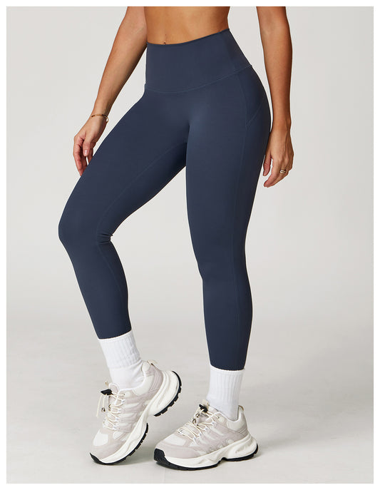 Nude Feel Yoga Trousers High Waist Hip Lift Slim Skinny Pants Women Running Exercise Workout Pants - Iyanka