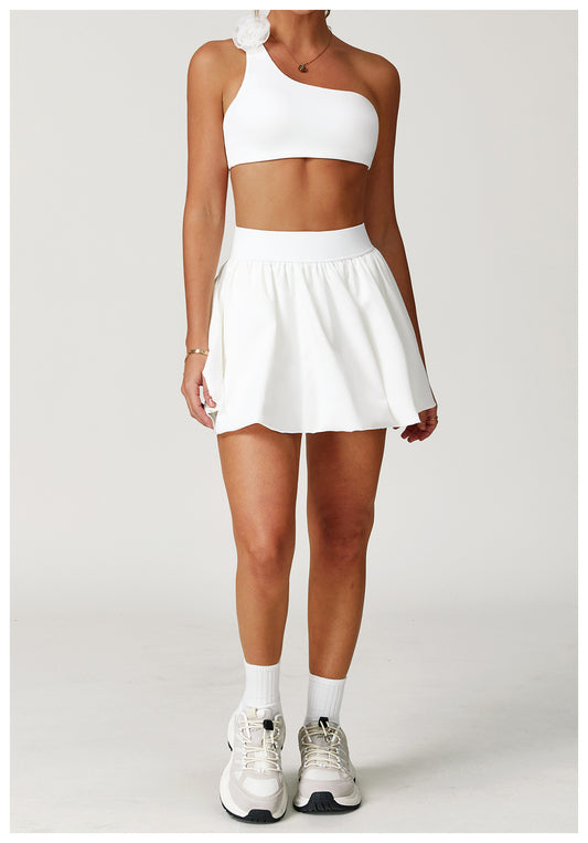 Quick Drying Tennis Skirt Anti Exposure Bottom Breathable Pocket Pettiskirt Running Sports Skirt - Iyanka
