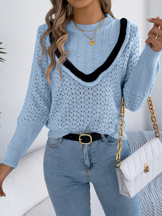 Women Clothing Autumn Winter Fungus Long Sleeve Pullover - Iyanka