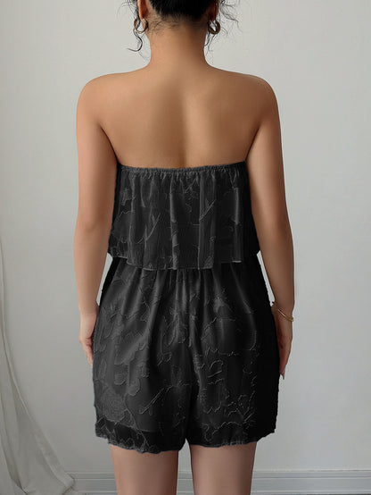Elegant Wendy Life Slow Tube Top Jumpsuit Women Clothing Spring Summer - Iyanka