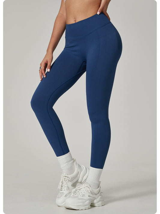Sports High Waist Yoga Pants No Embarrassment Line Hip Lifting Peach Hip Fitness Pants Sports Yoga Pants - Iyanka