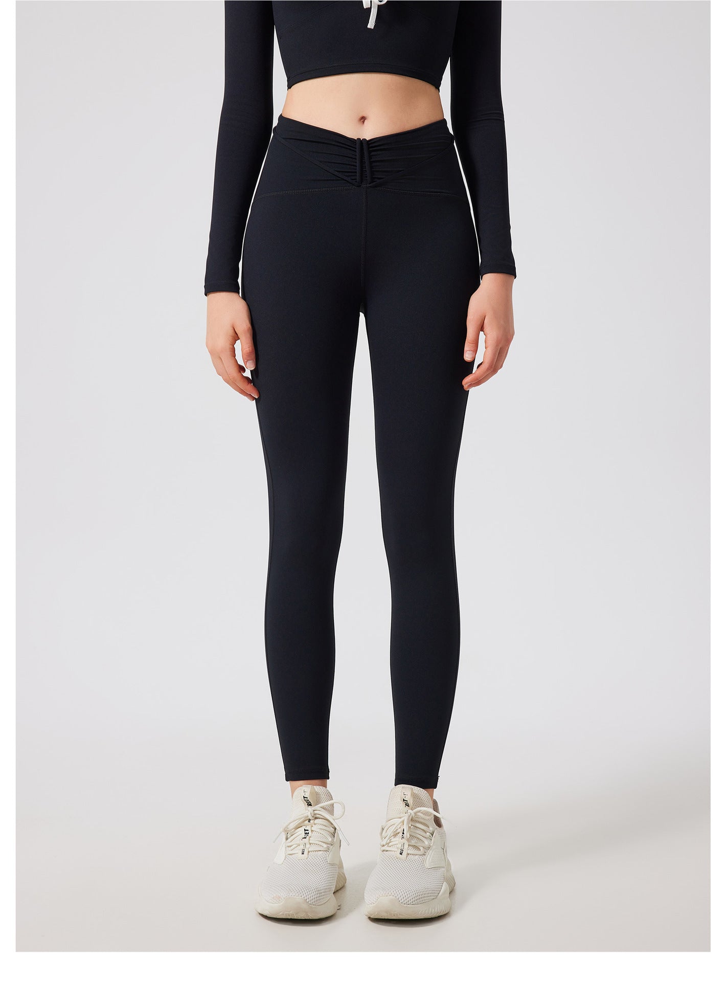 High Waist Peach Hip Lifting Nude Feel Yoga Pants Women Seamless Sport Quick Drying Tights Outer Wear Running Fitness Pants - Iyanka
