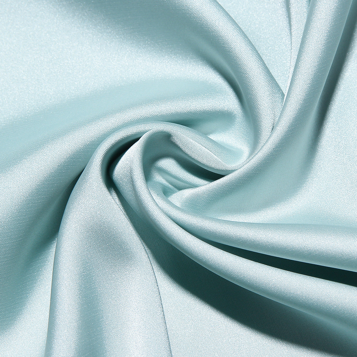 Women Spring High Grade Satin Chiffon Splicing Sling Sheath Forged Surface Dress Slim Fit Elegant Mop Dress - Iyanka