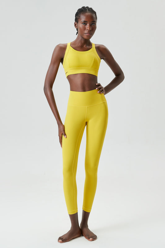 High Strength Shockproof Yoga Suit Women Tight Sports Fitness Running Clothes Quick Drying Clothes Two Piece Suit - Iyanka