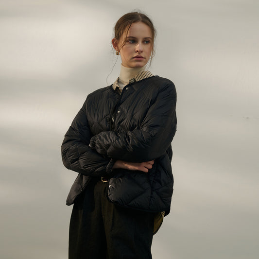 Loose Casual Short down Jacket Women Winter Warm White Duck down Coat All Match Long Sleeved Bread Coat - Iyanka