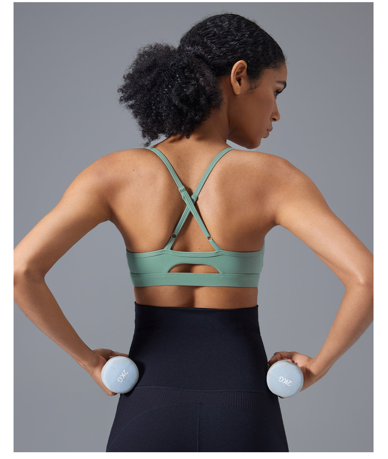 Adjustable Shoulder Strap Beauty Back Exercise Underwear Women Running Shockproof Workout Bra Nude Feel Yoga - Iyanka
