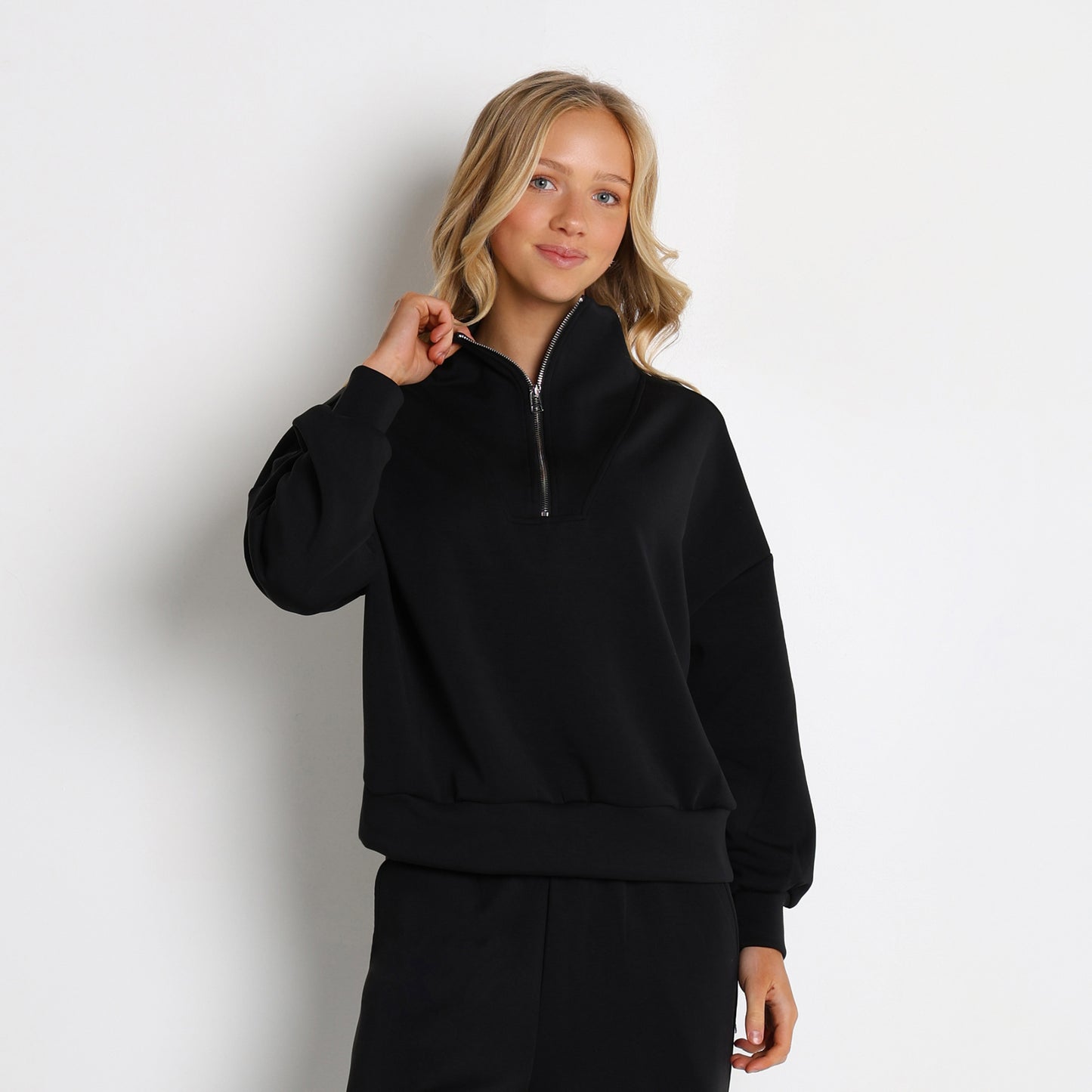 Black hoodie